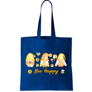 Bee Happy Beekeeping Honey Bee Gnome Gift Tote Bag