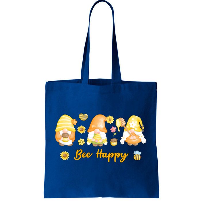 Bee Happy Beekeeping Honey Bee Gnome Gift Tote Bag