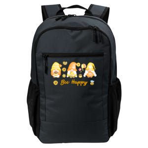 Bee Happy Beekeeping Honey Bee Gnome Gift Daily Commute Backpack