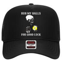 Billiards Halloween High Crown Mesh Back Trucker Hat