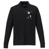 Billiards Halloween Performance Long Sleeve Polo