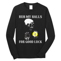 Billiards Halloween Long Sleeve Shirt