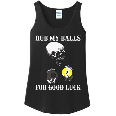 Billiards Halloween Ladies Essential Tank