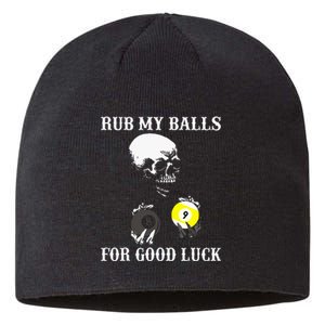 Billiards Halloween Sustainable Beanie