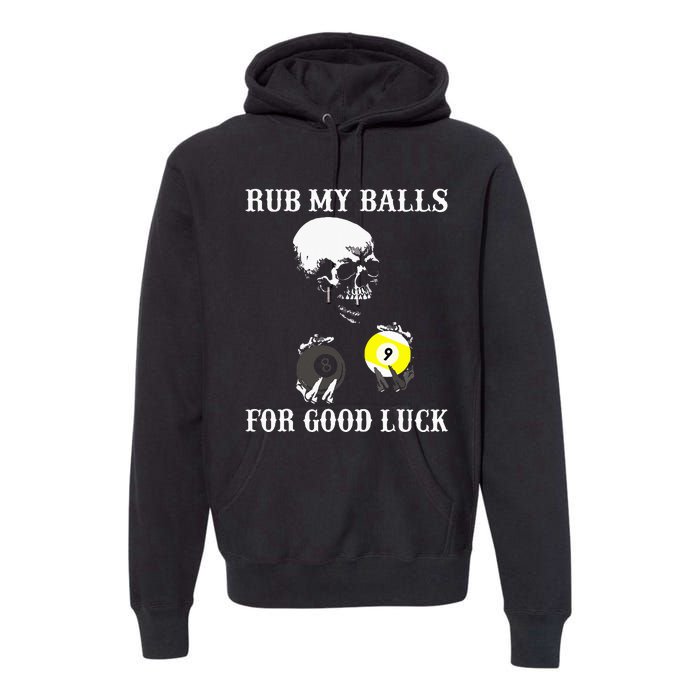 Billiards Halloween Premium Hoodie