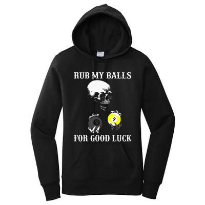 Billiards Halloween Women's Pullover Hoodie