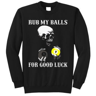 Billiards Halloween Tall Sweatshirt