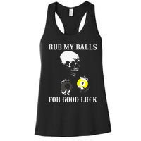 Billiards Halloween Women's Racerback Tank