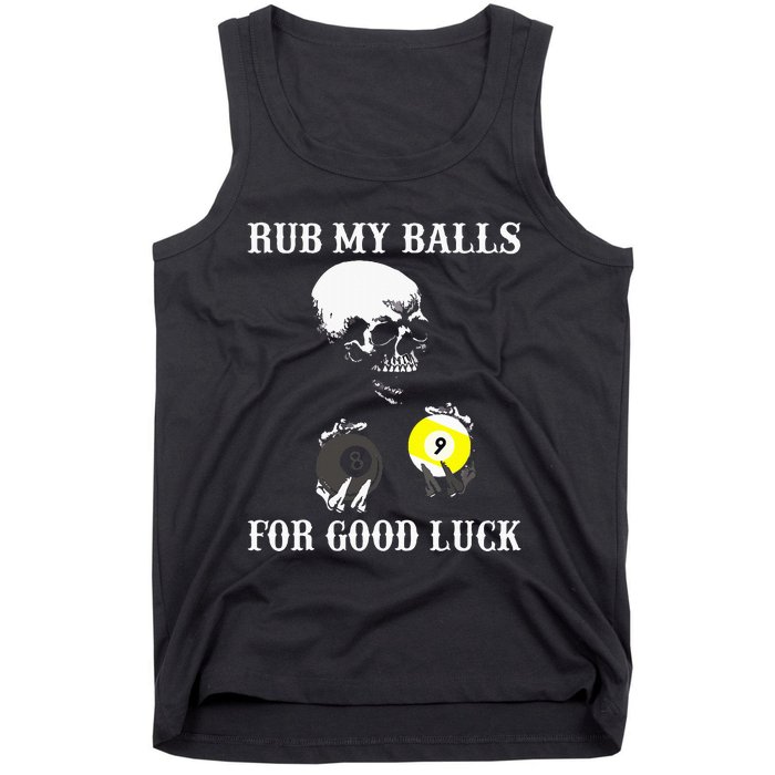 Billiards Halloween Tank Top