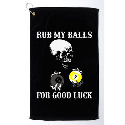 Billiards Halloween Golf Towel