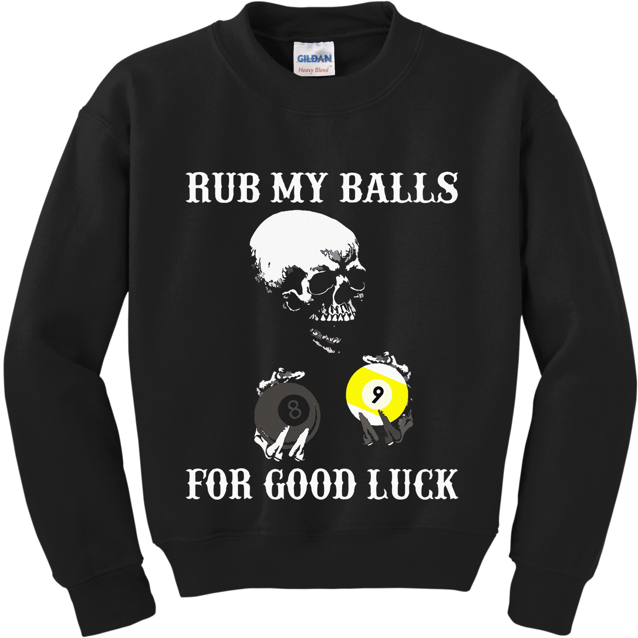Billiards Halloween Kids Sweatshirt