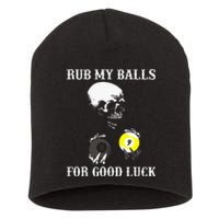 Billiards Halloween Short Acrylic Beanie