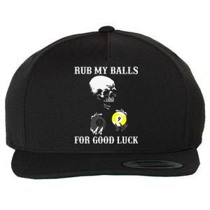 Billiards Halloween Wool Snapback Cap