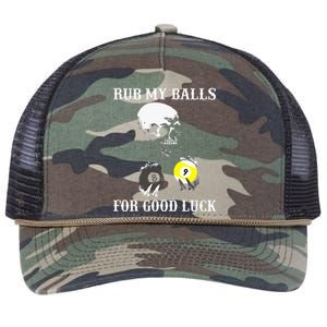 Billiards Halloween Retro Rope Trucker Hat Cap