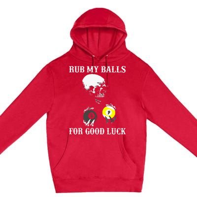 Billiards Halloween Premium Pullover Hoodie