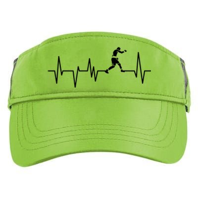 Boxer Heartbeat Boxing Gift Boxing Lover Boxing Trainer Gift Adult Drive Performance Visor