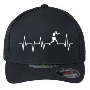 Boxer Heartbeat Boxing Gift Boxing Lover Boxing Trainer Gift Flexfit Unipanel Trucker Cap