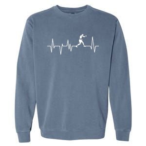 Boxer Heartbeat Boxing Gift Boxing Lover Boxing Trainer Gift Garment-Dyed Sweatshirt