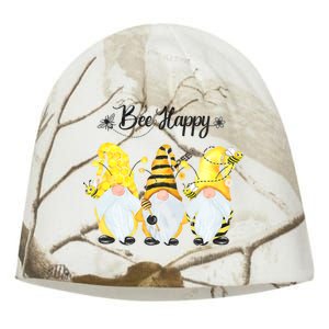 Bee Happy Bee Gnome Spring Kati - Camo Knit Beanie