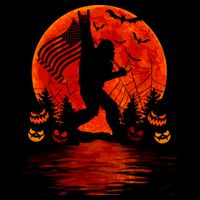 Bigfoot Halloween Bucket Hat