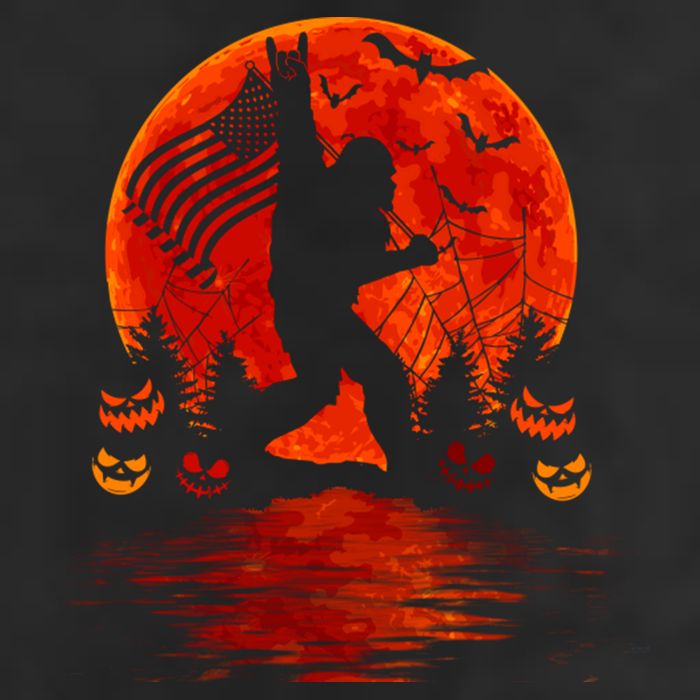 Bigfoot Halloween 11oz C Handle Ceramic Mug