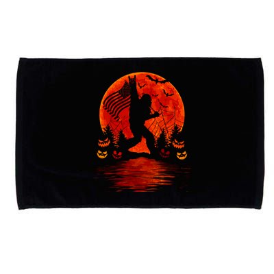 Bigfoot Halloween Microfiber Hand Towel