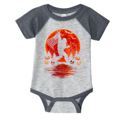 Bigfoot Halloween Infant Baby Jersey Bodysuit