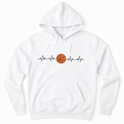 Basketball Heartbeat Hoodie