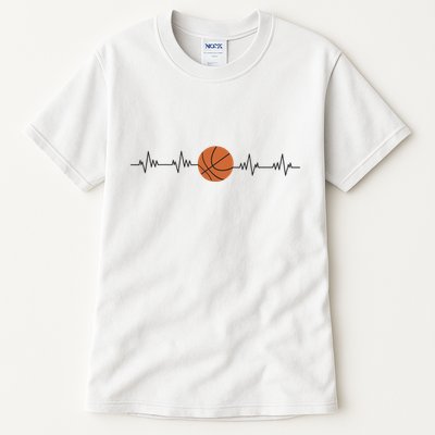 Basketball Heartbeat Tall T-Shirt