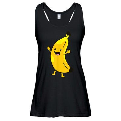 Banana Happy Banana Costume Fruit Love Bananas Ladies Essential Flowy Tank