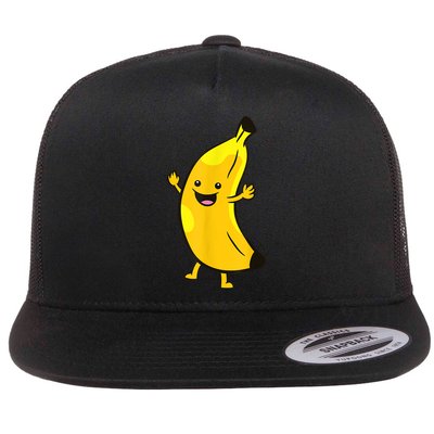 Banana Happy Banana Costume Fruit Love Bananas Flatbill Hat