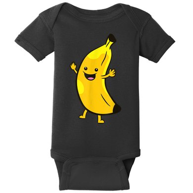 Banana Happy Banana Costume Fruit Love Bananas Baby Bodysuit