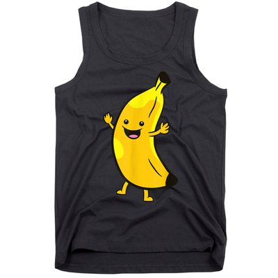 Banana Happy Banana Costume Fruit Love Bananas Tank Top