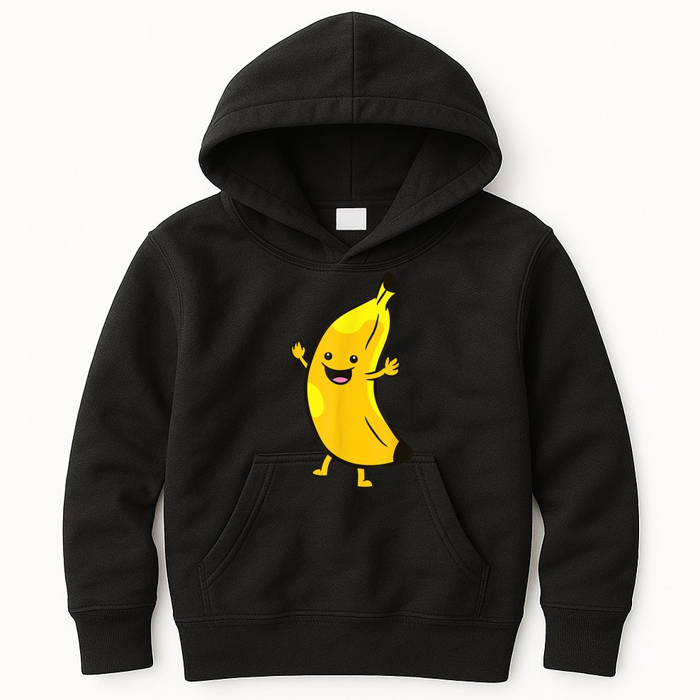 Banana Happy Banana Costume Fruit Love Bananas Kids Hoodie