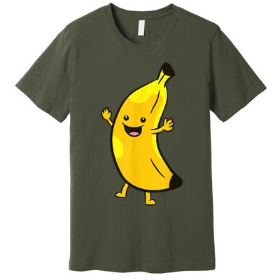 Banana Happy Banana Costume Fruit Love Bananas Premium T-Shirt