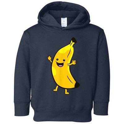 Banana Happy Banana Costume Fruit Love Bananas Toddler Hoodie