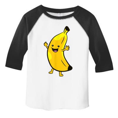 Banana Happy Banana Costume Fruit Love Bananas Toddler Fine Jersey T-Shirt