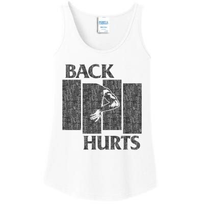 Back Hurts Ladies Essential Tank