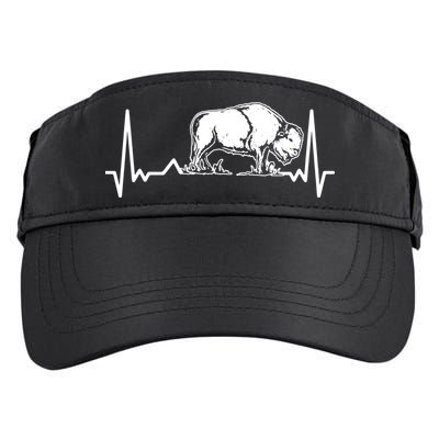 Bison Heartbeat Buffalo Adult Drive Performance Visor