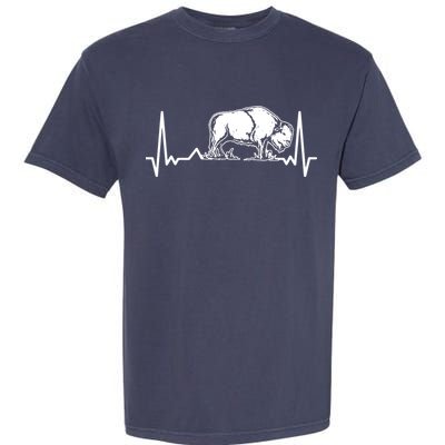 Bison Heartbeat Buffalo Garment-Dyed Heavyweight T-Shirt