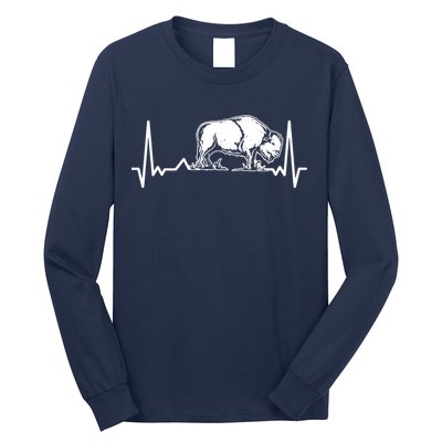 Bison Heartbeat Buffalo Long Sleeve Shirt