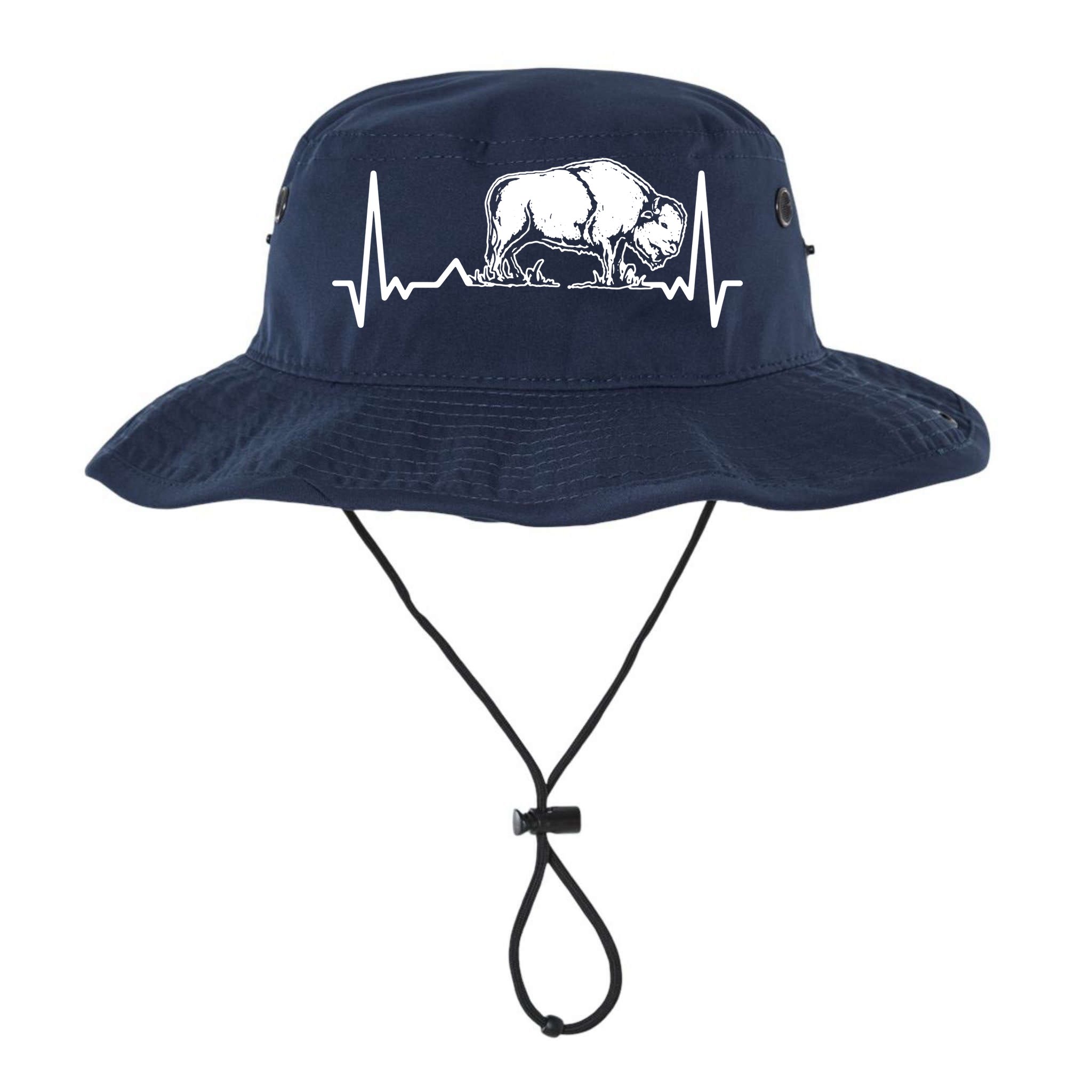 Bison Heartbeat Buffalo Bucket Hat