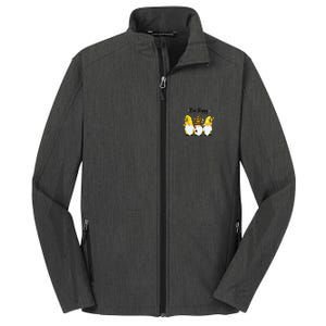 Bee Happy Bee Gnome Spring Core Soft Shell Jacket