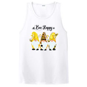 Bee Happy Bee Gnome Spring PosiCharge Competitor Tank