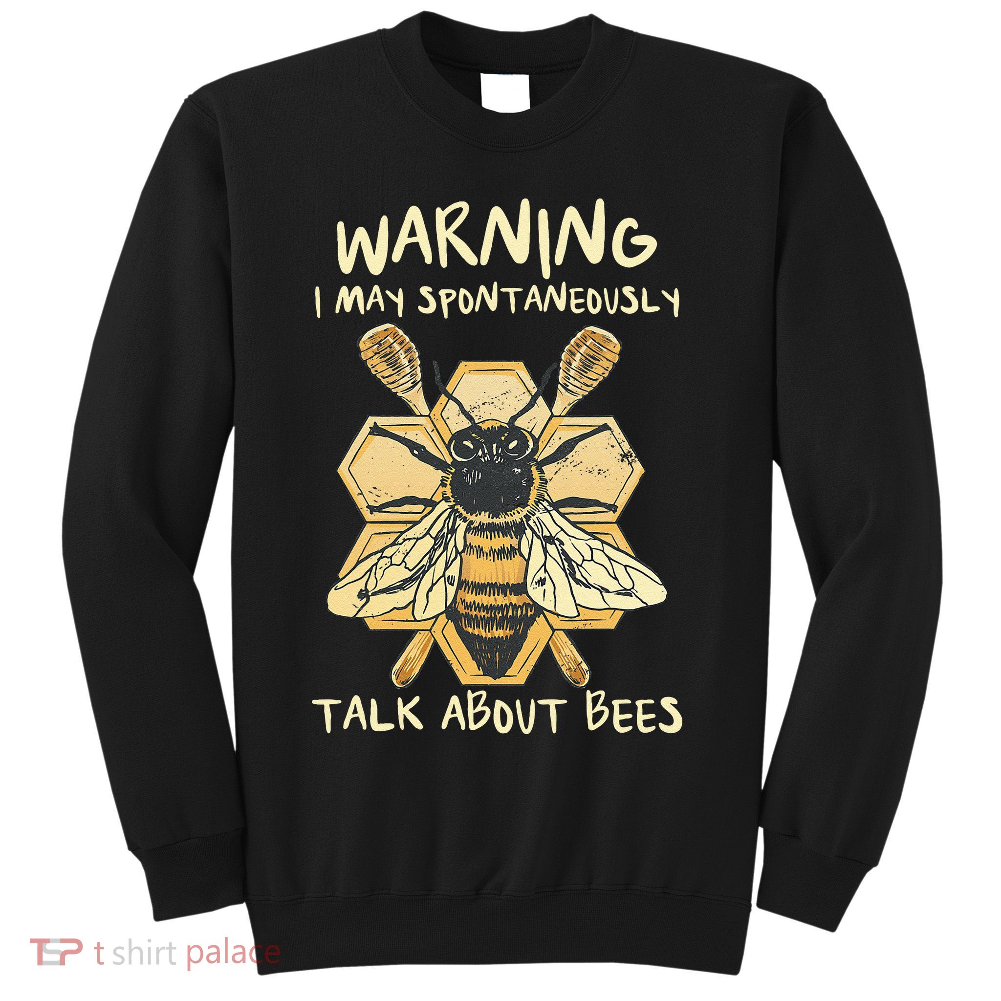 Bee Honeycomb Beekeeper Apiarist Funny Beekeeping Lover Sweatshirt