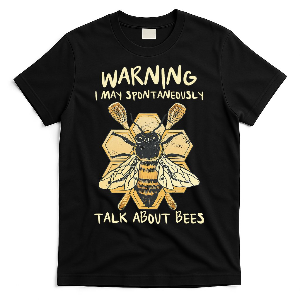 Bee Honeycomb Beekeeper Apiarist Funny Beekeeping Lover T-Shirt