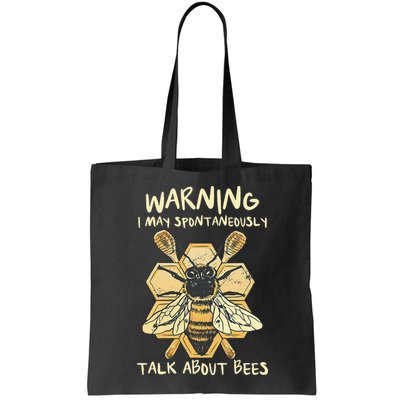 Bee Honeycomb Beekeeper Apiarist Funny Beekeeping Lover Bag