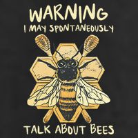Bee Honeycomb Beekeeper Apiarist Funny Beekeeping Lover Golf Towel