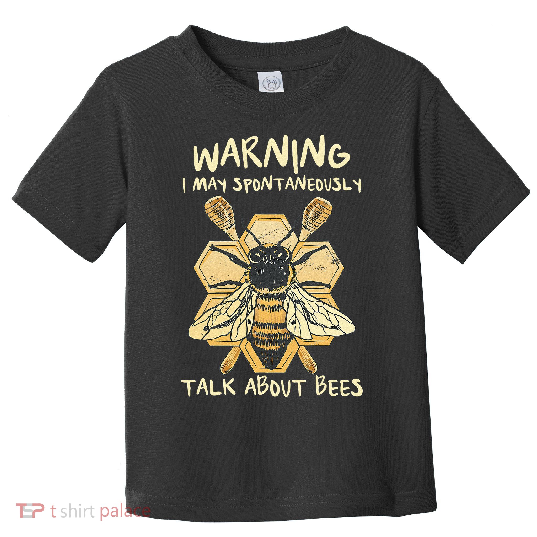 Bee Honeycomb Beekeeper Apiarist Funny Beekeeping Lover Toddler T-Shirt