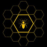 Bee Honeycomb Beekeeper Beekeeping Cooling Performance Crew T-Shirt